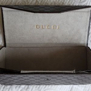 Gucci sunglasses case. Unused. Gorgeous.
